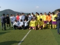 '13년 협회장기 직장별 축구대회 인조구장 녹차연구소와 1차전 경기직전